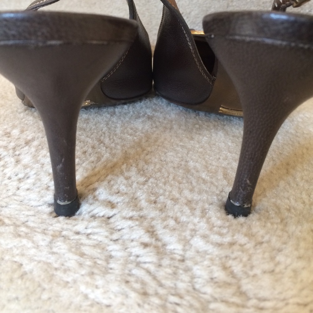 Dolce & Gabbaba Olive sling backs y2k - Picture 4 of 4